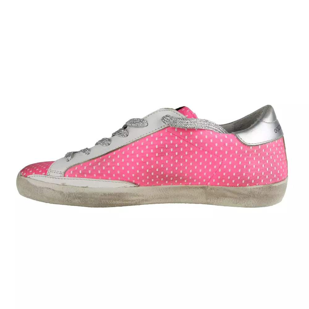 Pink Leather Sneaker