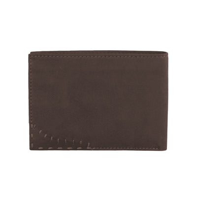 Brown Leather Di Calfskin Wallet