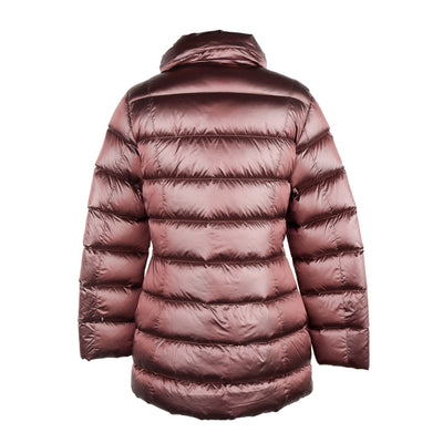 Pink Polyamide Jackets & Coat