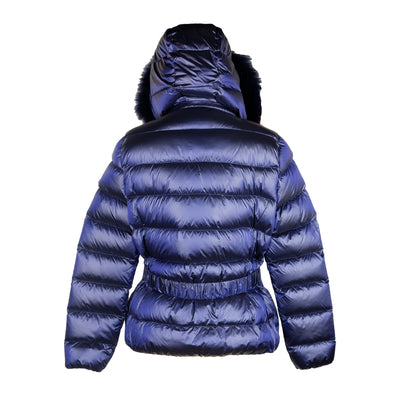 Blue Nylon Jackets & Coat