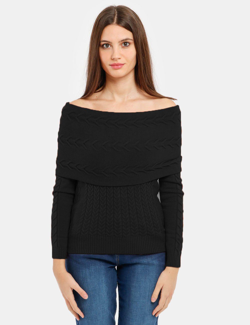 Black Acrylic Sweater