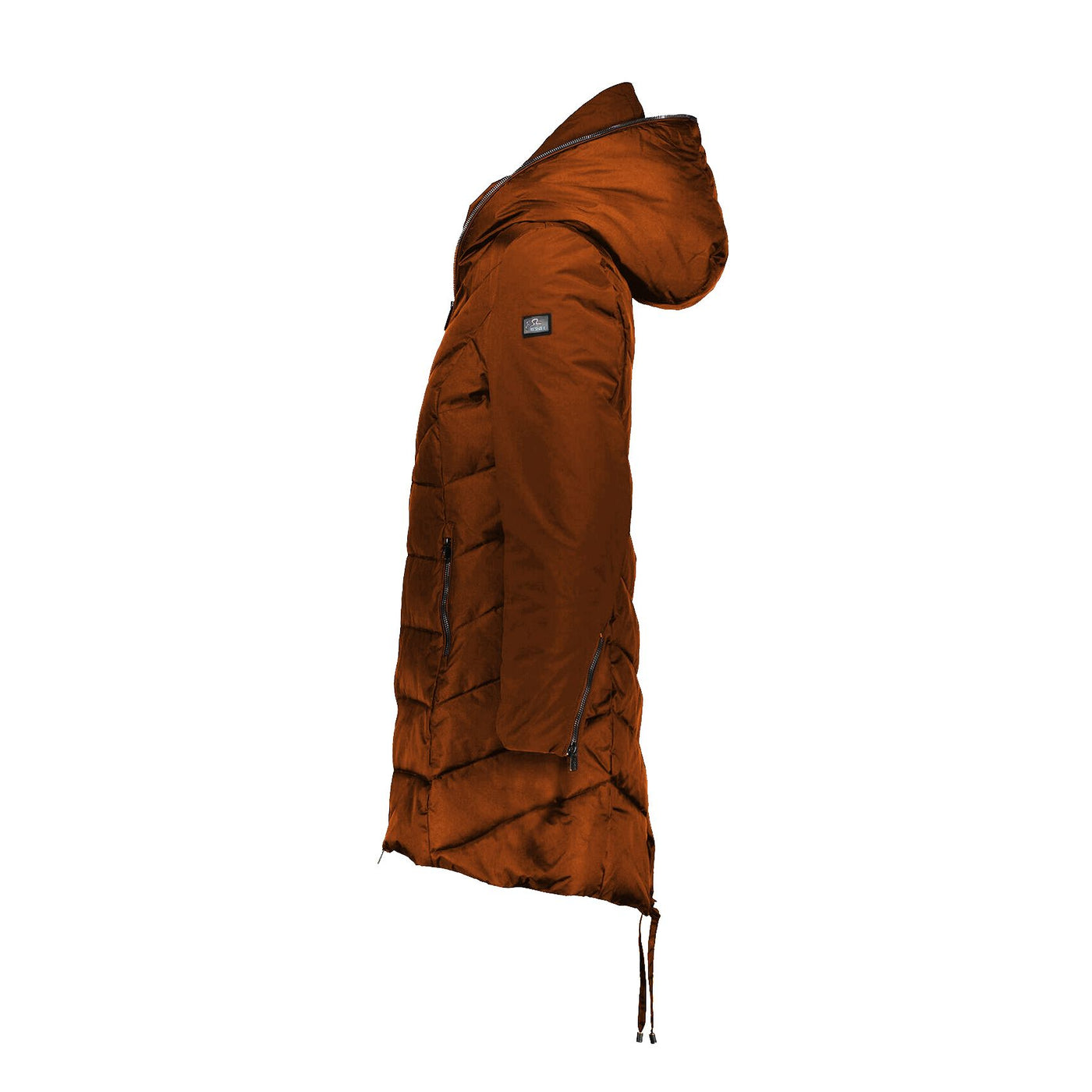 Orange Polyamide Jackets & Coat