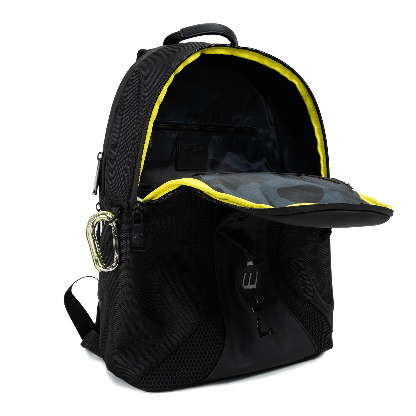 Black Polyester Backpack