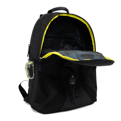 Black Polyester Backpack