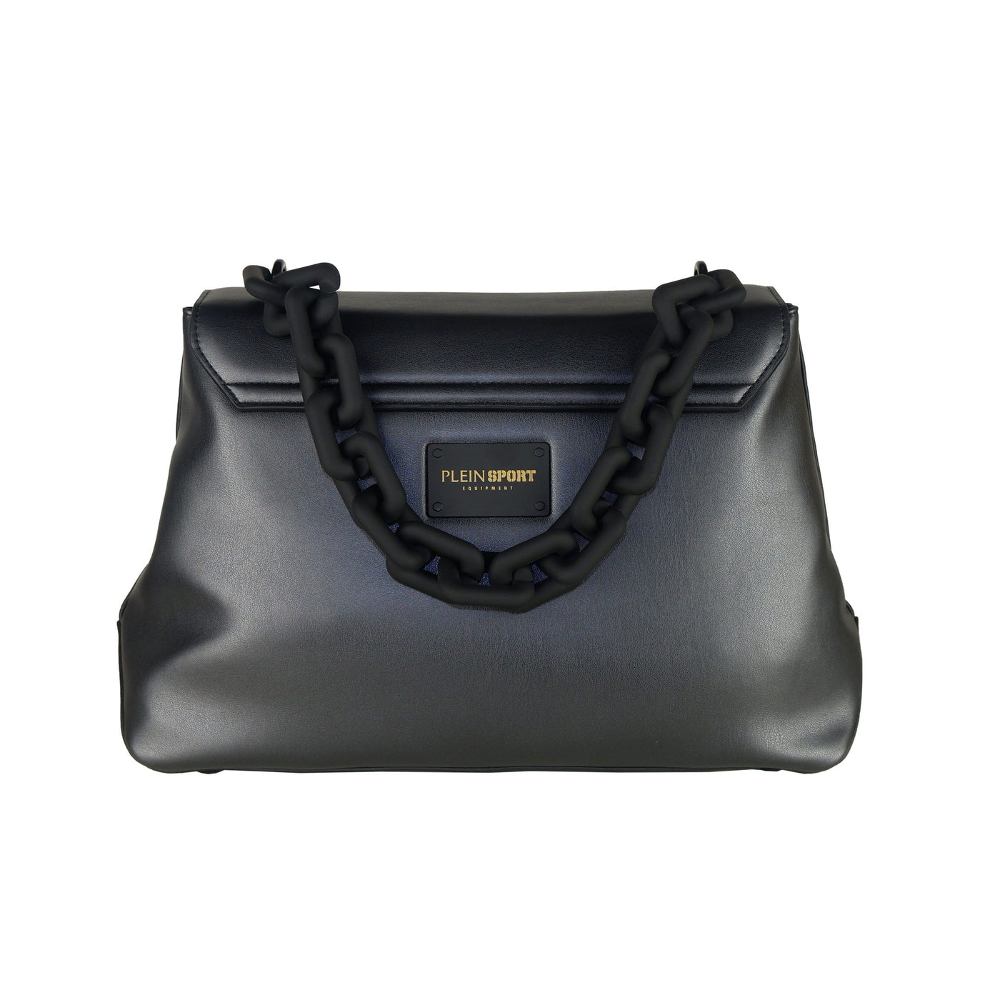 Black Polyester Handbag