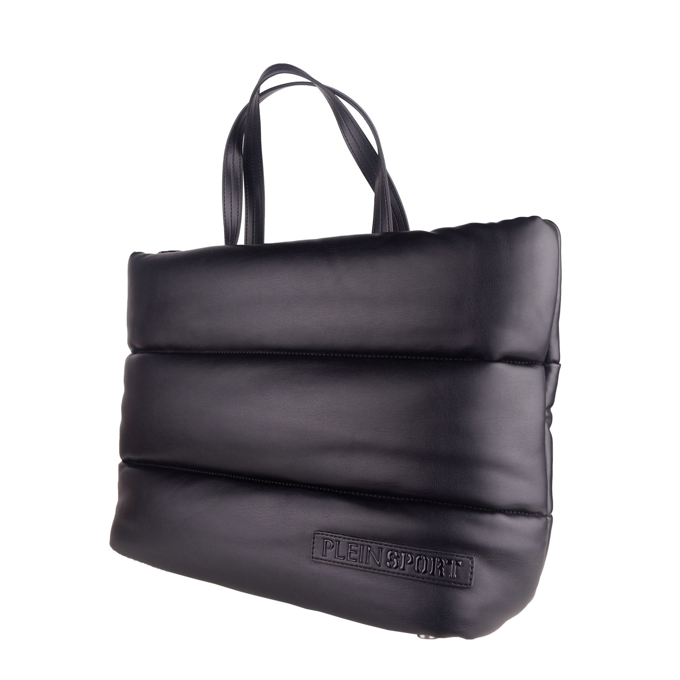 Black Polyethylene Shoulder Bag