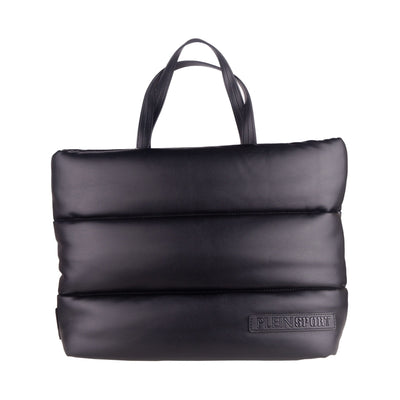 Black Polyethylene Shoulder Bag