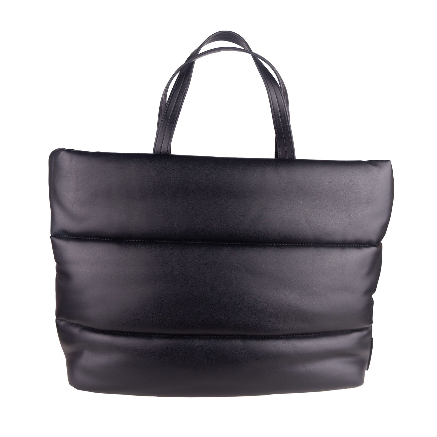 Black Polyethylene Shoulder Bag