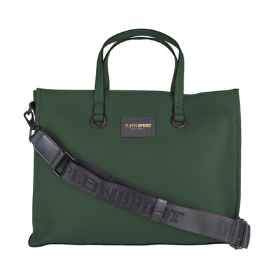 Green Polyethylene Shoulder Bag