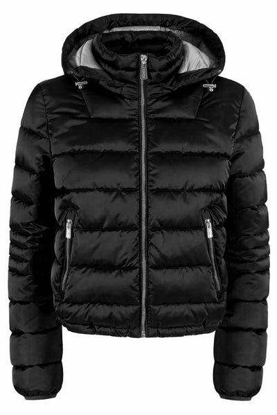 Black Polyamide Jackets & Coat