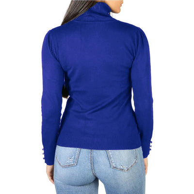 Blue Viscose Sweater