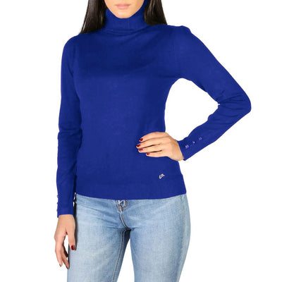 Blue Viscose Sweater