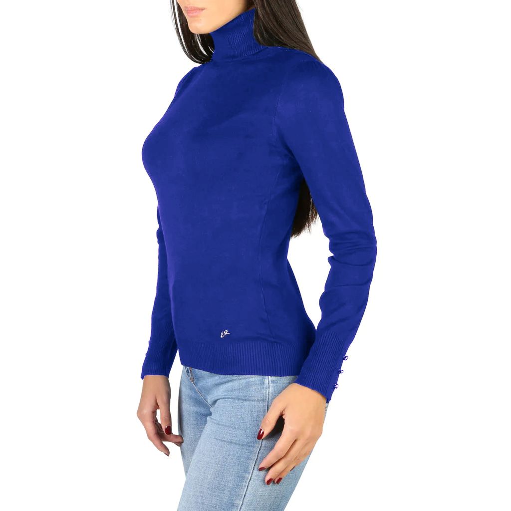 Blue Viscose Sweater