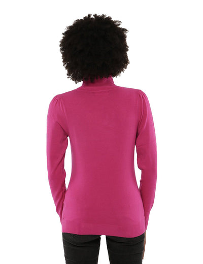 Fuchsia Viscose Sweater