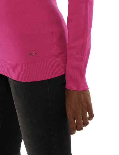 Fuchsia Viscose Sweater