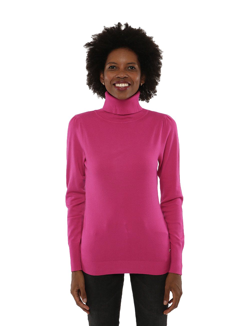 Fuchsia Viscose Sweater