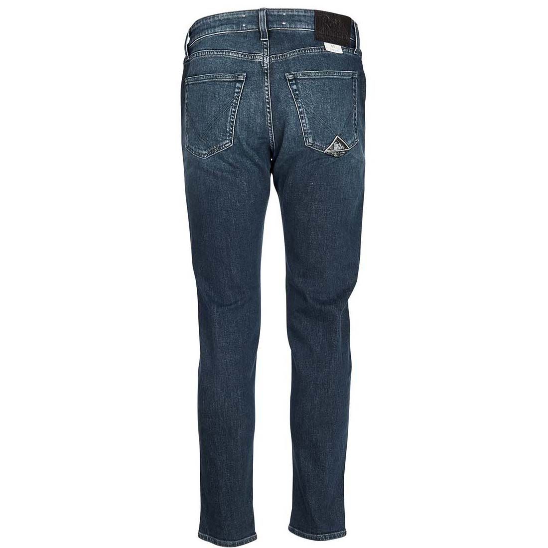 Blue Cotton Jeans & Pant