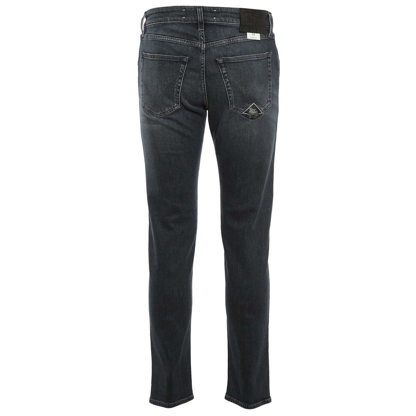 Black Cotton Jeans & Pant