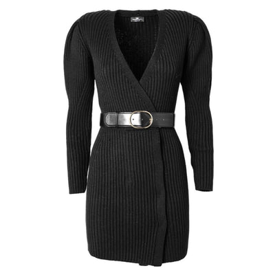 Black Wool Dress