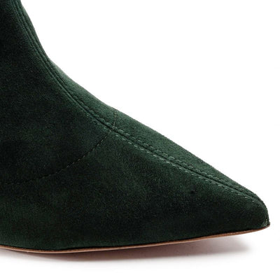 Green Leather Di Calfskin Boot