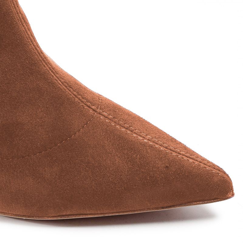 Brown Leather Di Calfskin Boot