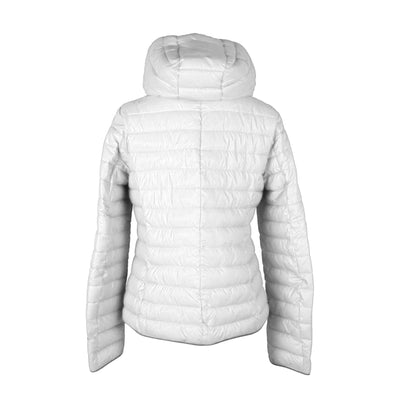 White Polyester Jackets & Coat