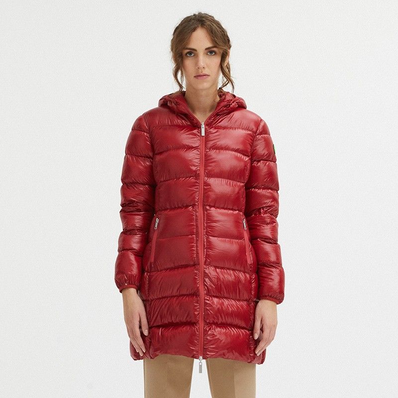 Red Nylon Jackets & Coat