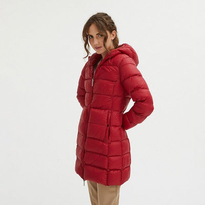 Red Nylon Jackets & Coat