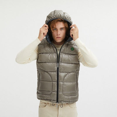 Gray Nylon Vest