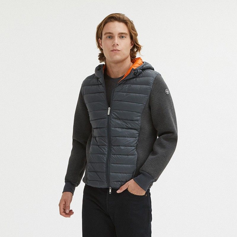 Gray Nylon Jacket