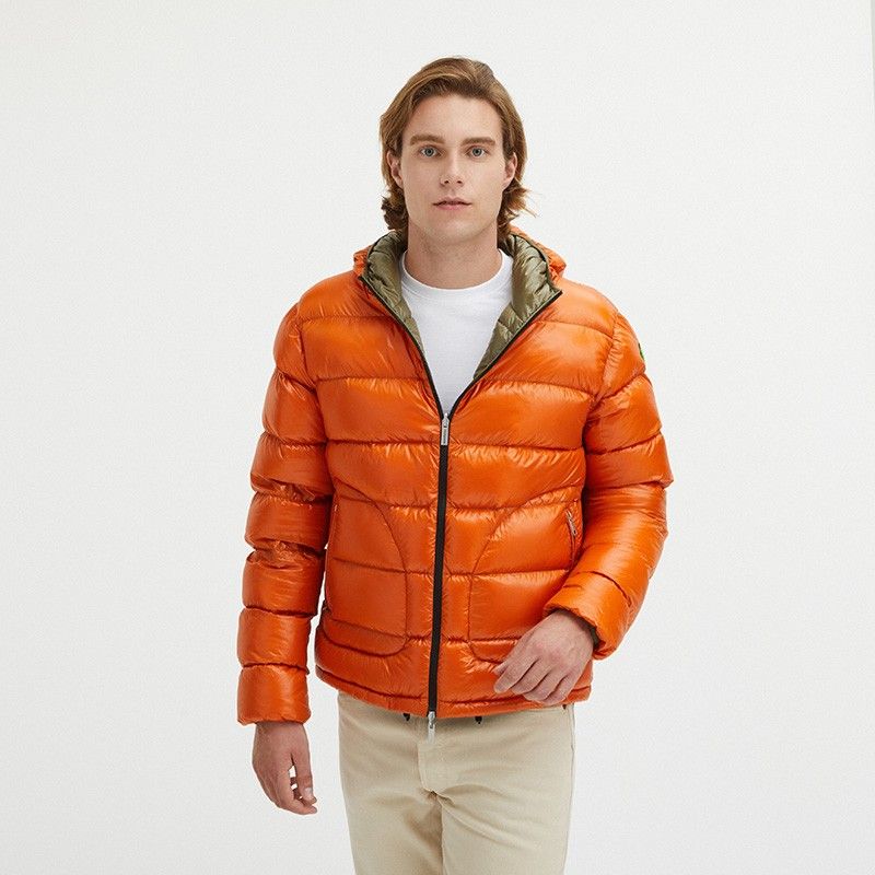 Orange Nylon Jacket