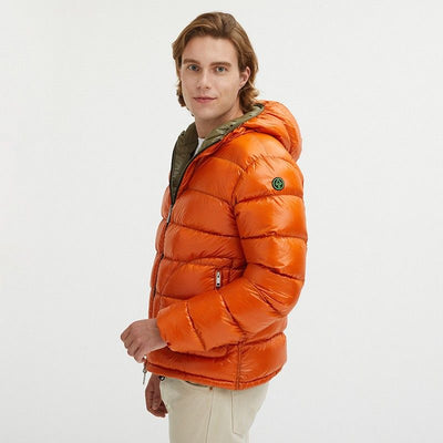 Orange Nylon Jacket