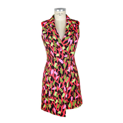 Multicolor Polyester Dress