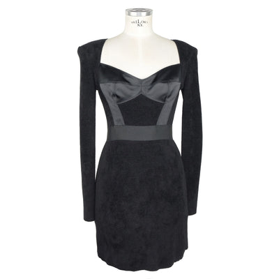 Black Wool Dress