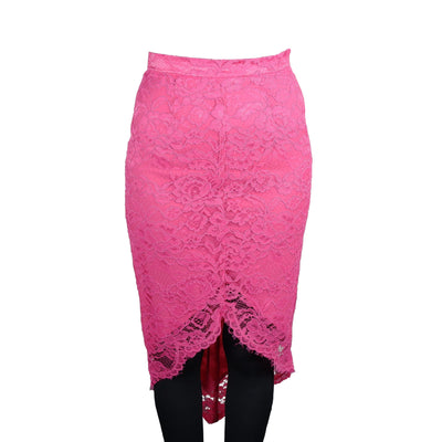 Fuchsia Polyamide Skirt