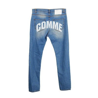 Blue Cotton Jeans & Pant