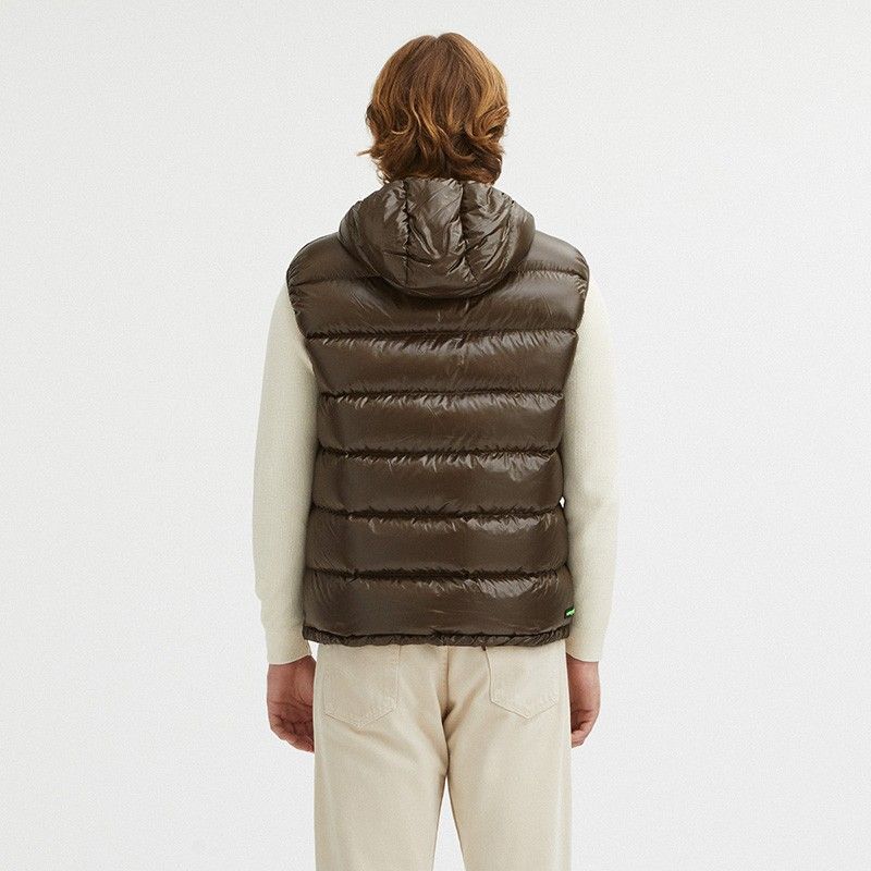 Brown Nylon Vest