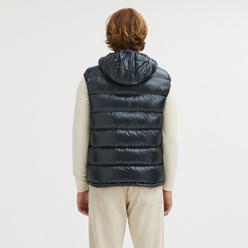 Blue Nylon Vest