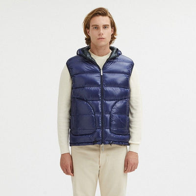 Blue Nylon Vest