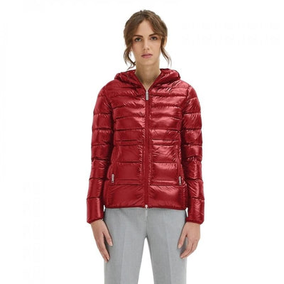 Red Nylon Jackets & Coat