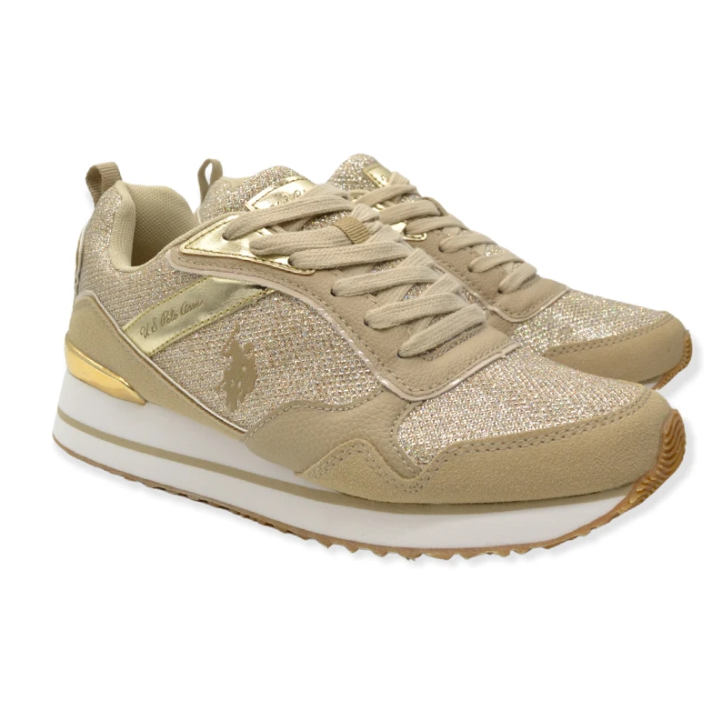 Beige Eco Fabric Sneaker