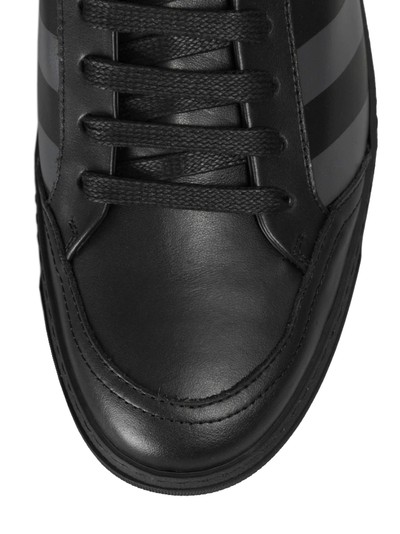 Black Leather Di Calfskin Sneaker