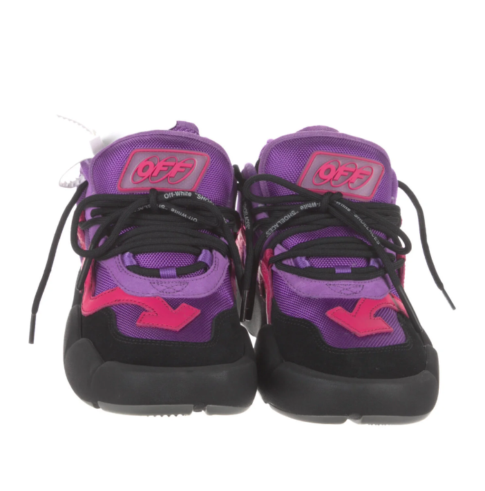 Purple Polyester Sneaker