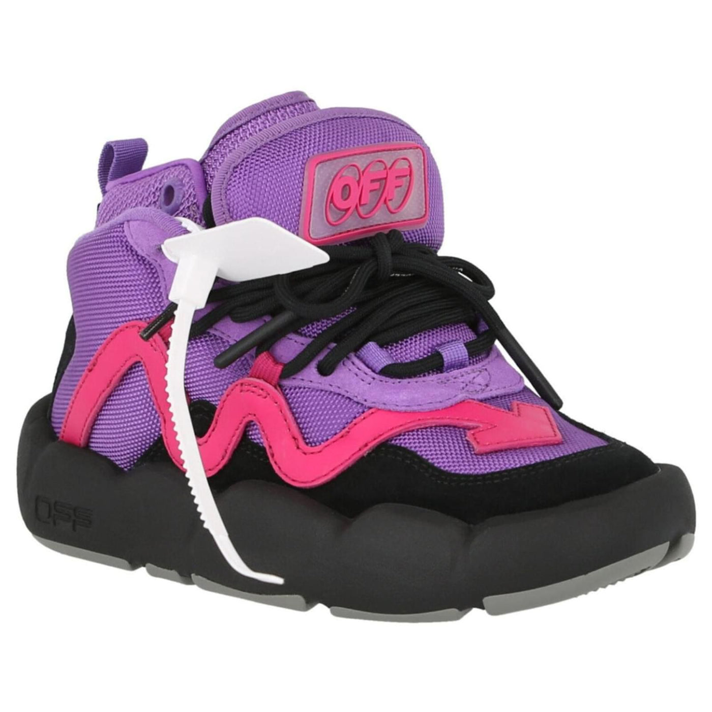 Purple Polyester Sneaker