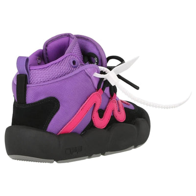 Purple Polyester Sneaker