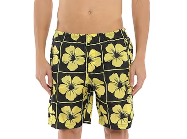 Yellow Polyamide Swimwear