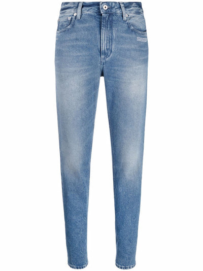 Blue Cotton Jeans & Pant