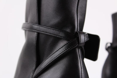 Black Leather Di Calfskin Boot