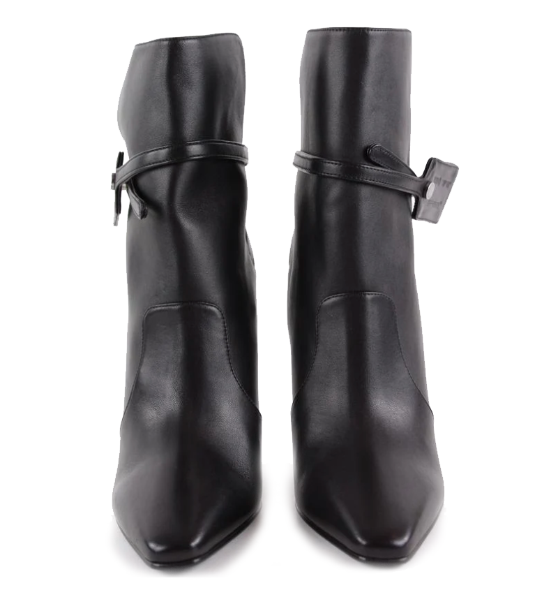 Black Leather Di Calfskin Boot