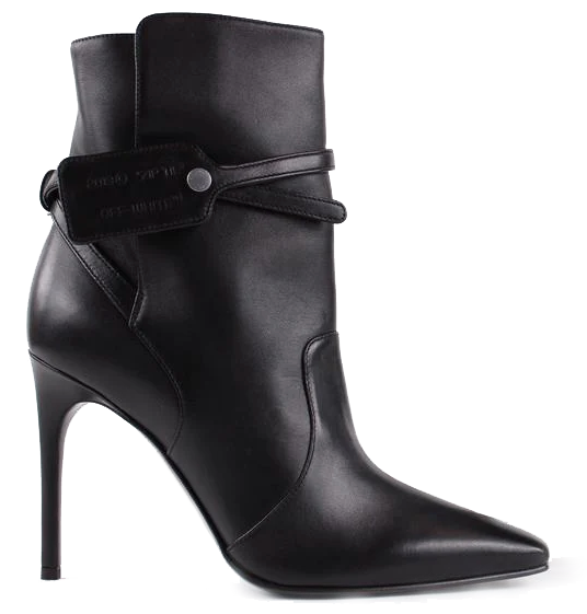 Black Leather Di Calfskin Boot